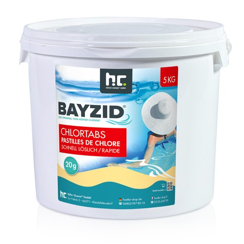 Chlortabletten 20g schnell